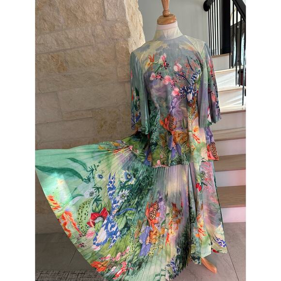 Alemais Mirage Blouse Top US 2 - Picture 8 of 12